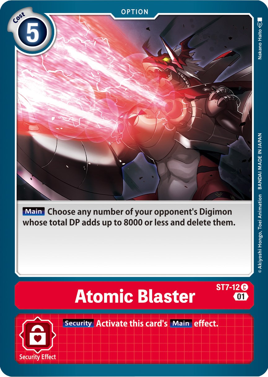 Atomic Blaster ST7-12 [ Inglese / Giapponese ]