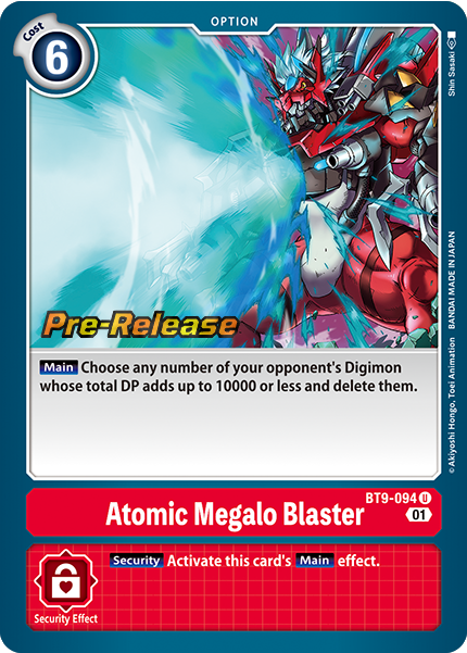 Atomic Megalo Blaster BT9-094 [ Inglese / Giapponese ]
