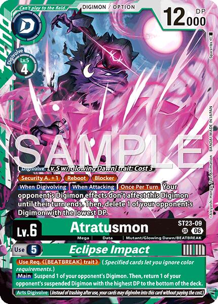 Atratusmon /  / Eclipse Impact ST23-09 [ Inglese / Giapponese ]