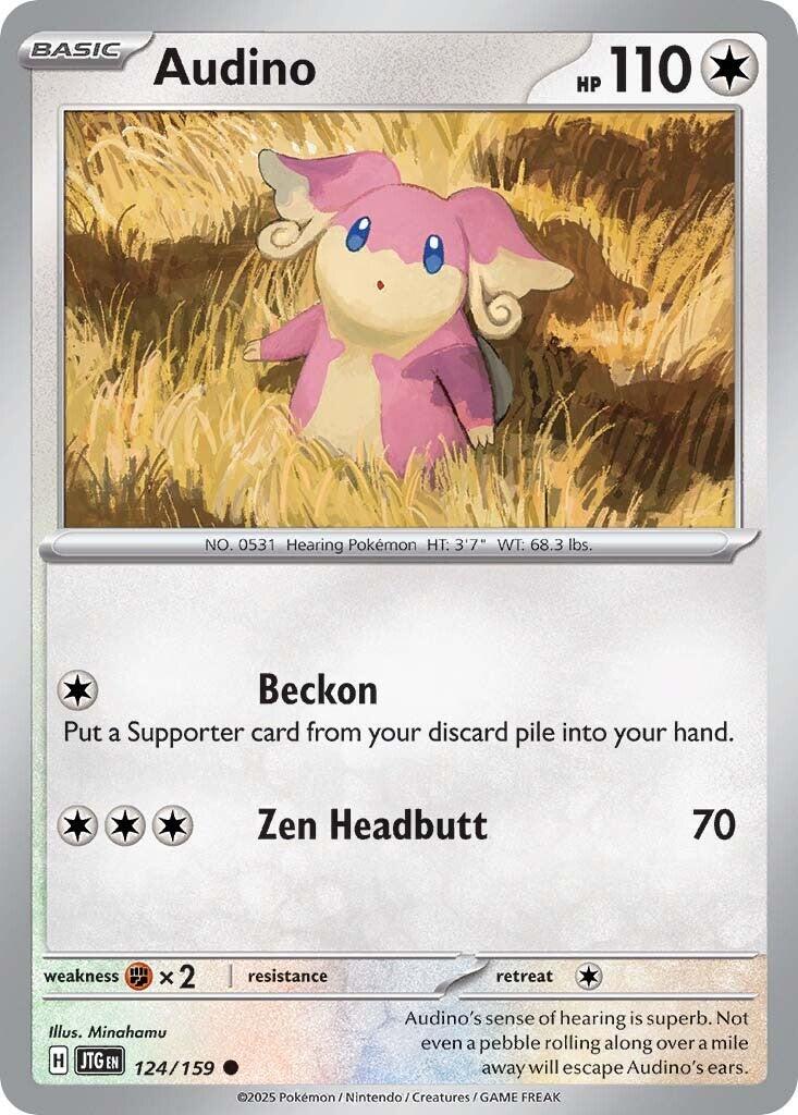 Audino - Avventure Insieme 124/159 [ Italiano / Inglese ]