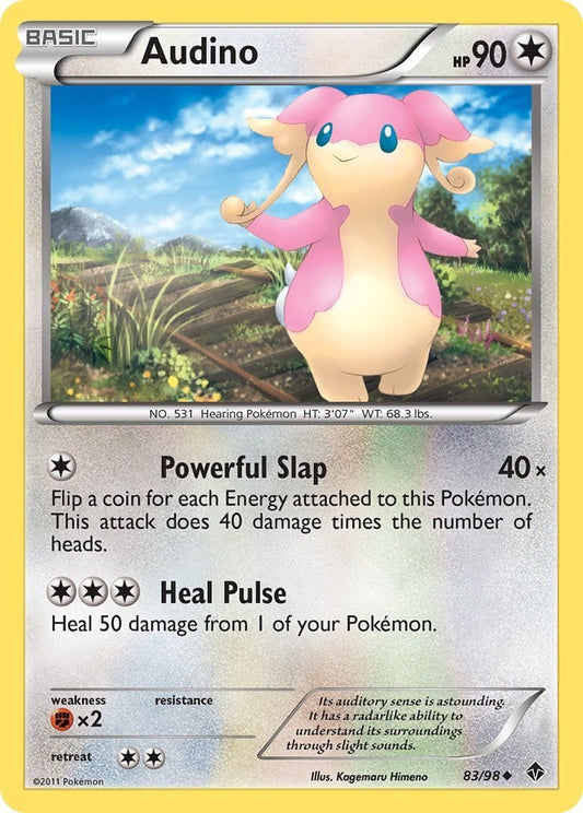 Audino - Nuove Forze 083/098 [ Italiano / Inglese ]