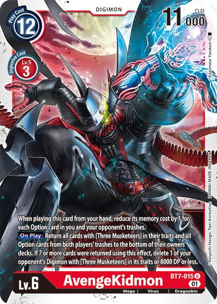 AvengeKidmon BT7-015 [ Inglese / Giapponese ]