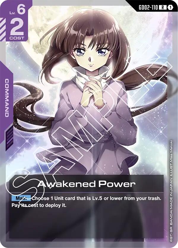 Awakened Power GD02-110 [ Inglese / Giapponese ]