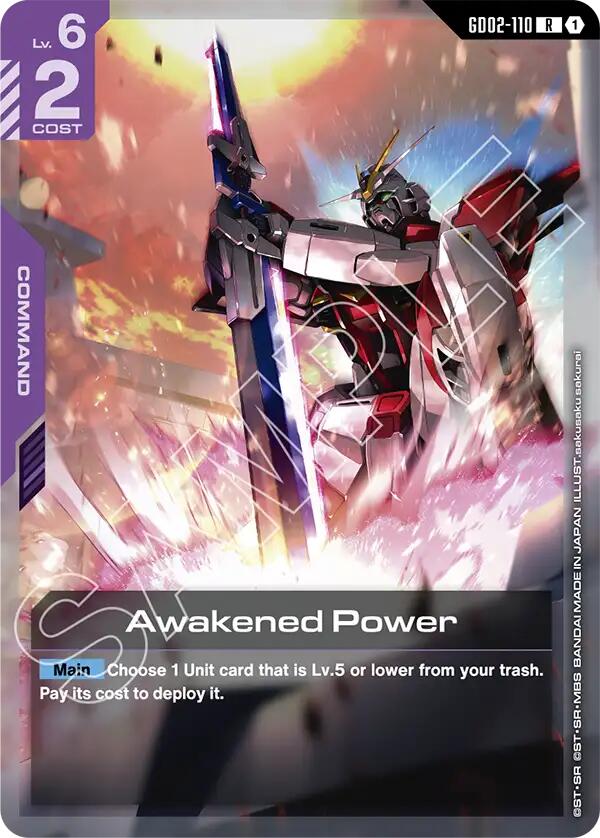 Awakened Power GD02-110 [ Inglese / Giapponese ]