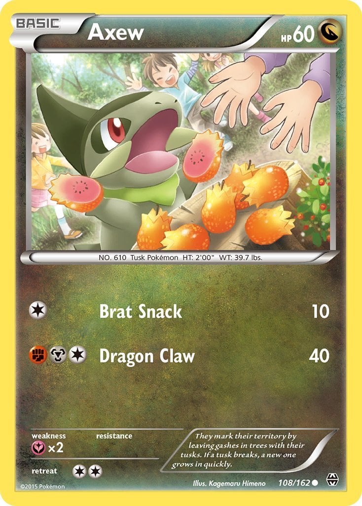 Axew - Turbo Blitz 108/162 [ Italiano / Inglese ]