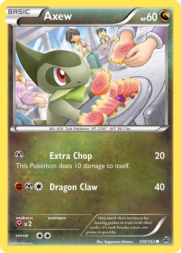 Axew - Turbo Blitz 109/162 [ Italiano / Inglese ]