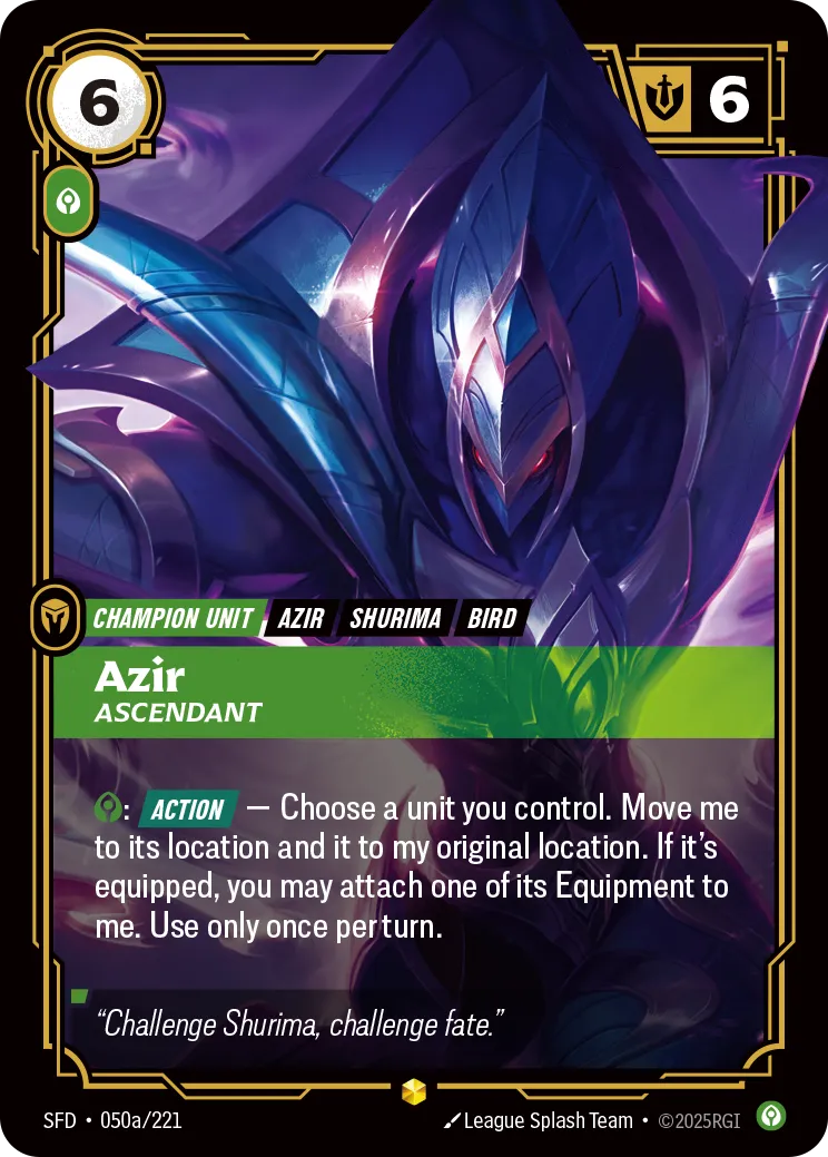 Azir - Ascendant [ Inglese / Cinese Semplificato ]