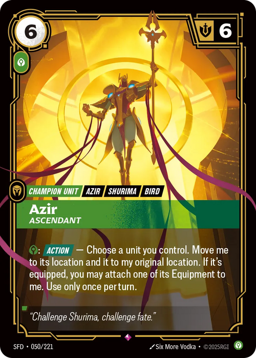Azir - Ascendant [ Inglese / Cinese Semplificato ]