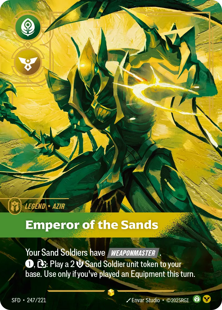 Azir - Emperor of the Sands [ Inglese / Cinese Semplificato ]
