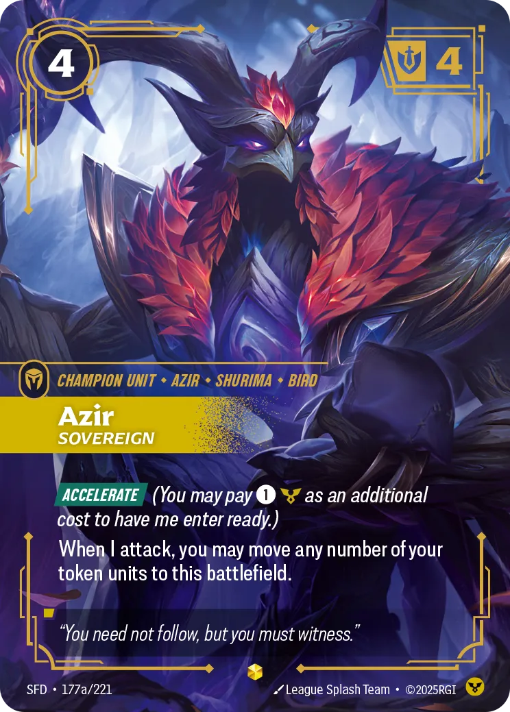 Azir - Sovereign [ Inglese / Cinese Semplificato ]