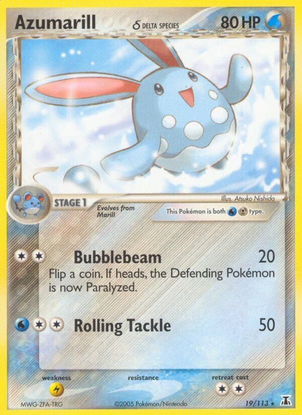 Azumarill δ Delta Species - EX Specie Delta 19/113 [ Italiano / Inglese ]