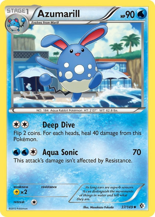 Azumarill - Confini Varcati 37/149 [ Italiano / Inglese ]