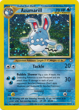 Azumarill - Neo Genesis 002/111 [ Italiano / Inglese ]