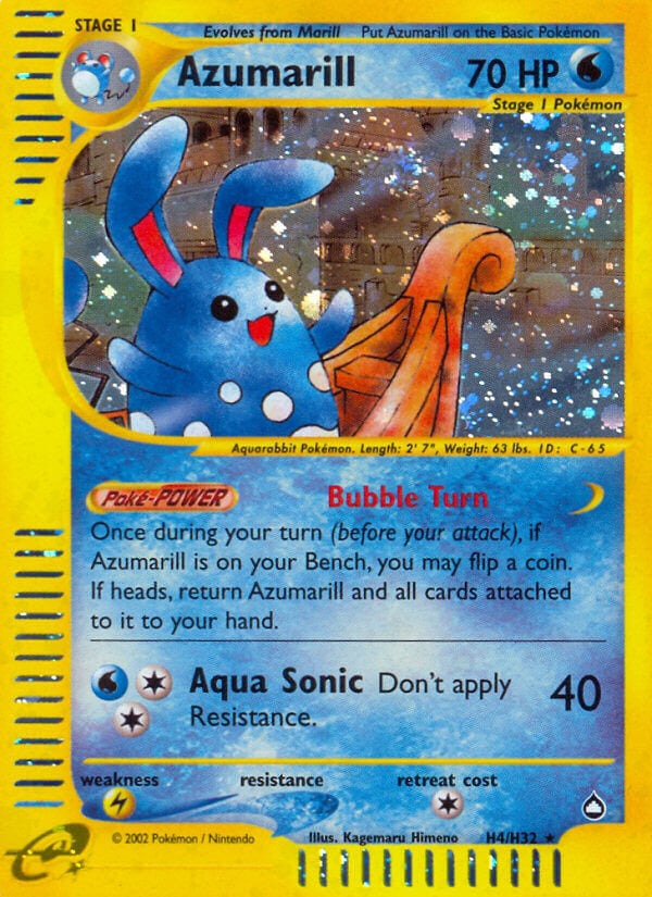Azumarill - Aquapolis 4/147 [ Italiano / Inglese ]