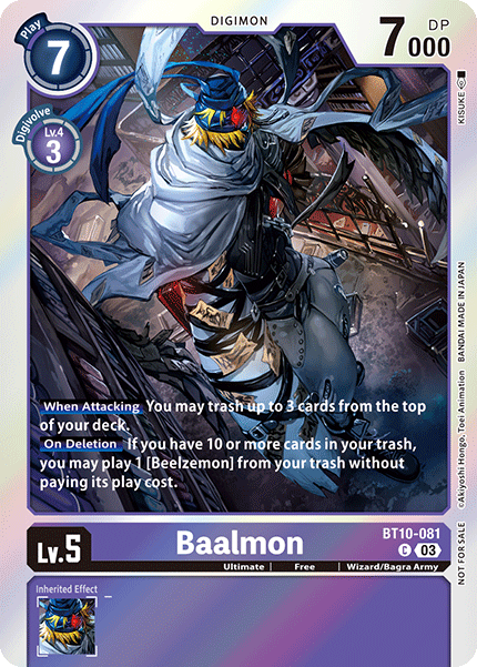 Baalmon BT10-081 [ Inglese / Giapponese ]
