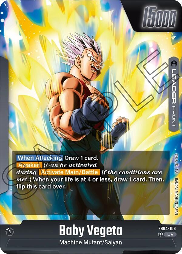 Baby Vegeta // Super Baby 2 FB04-103 [ Inglese / Giapponese ]