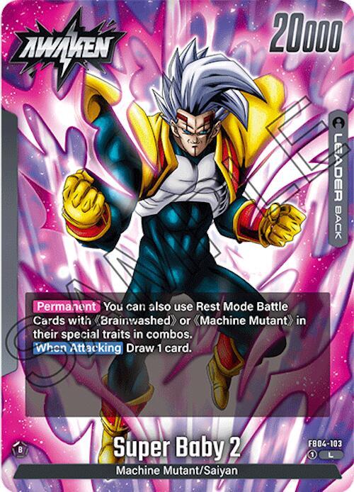 Baby Vegeta // Super Baby 2 FB04-103 [ Inglese / Giapponese ]