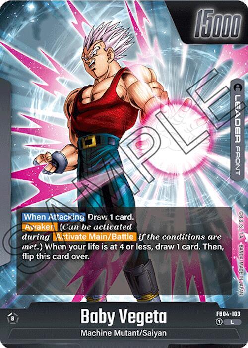 Baby Vegeta /  / Super Baby 2 FB04-103 [ Inglese / Giapponese ]