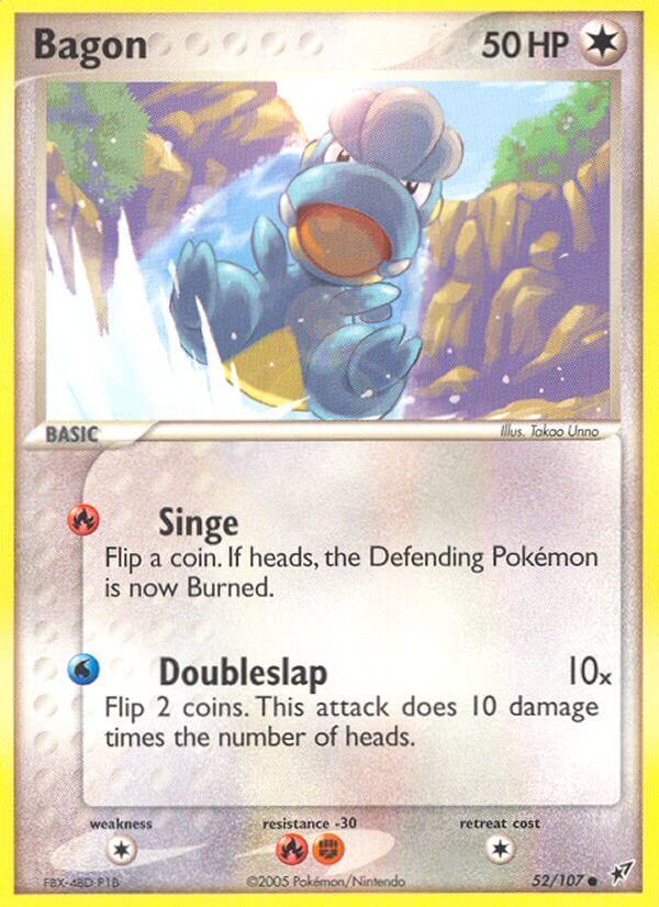 Bagon - EX Deoxys 52/107 [ Italiano / Inglese ]