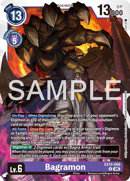 Bagramon EX10-056 [ Inglese / Giapponese ]