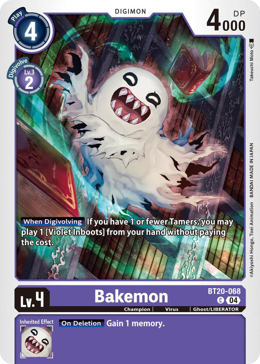 Bakemon BT20-068 [ Inglese / Giapponese ]