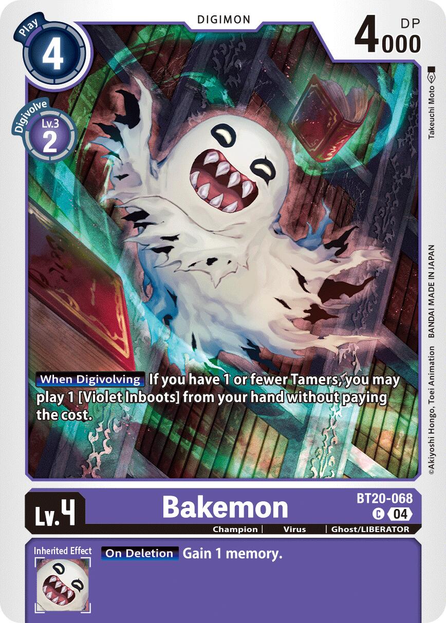 Bakemon BT20-068 [ Inglese / Giapponese ]