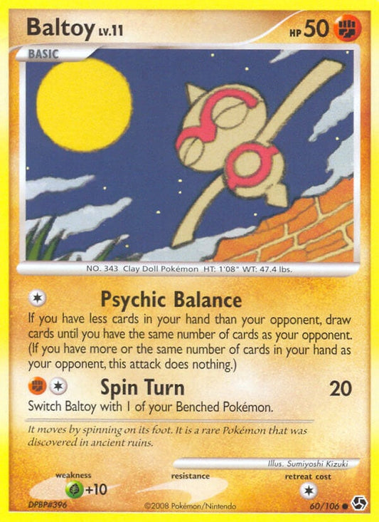 Baltoy Lv.11 - Incontri Leggendari 060/106 [ Italiano / Inglese ]