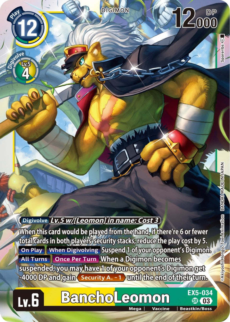 BanchoLeomon EX5-034 [ Inglese / Giapponese ]