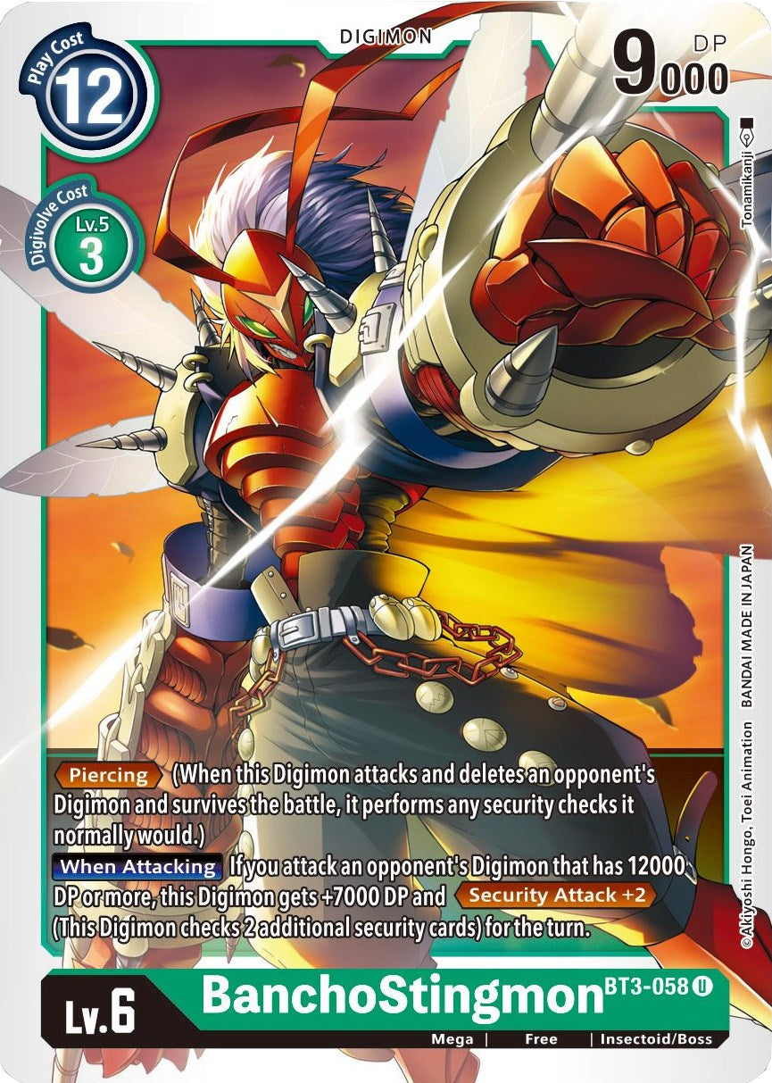 BanchoStingmon BT3-058 [ Inglese / Giapponese ]