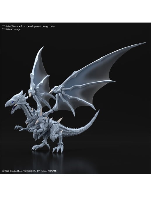 Model Kit Blue-Eyes White Dragon (Amplified) Yu-Gi-Oh! Bandai