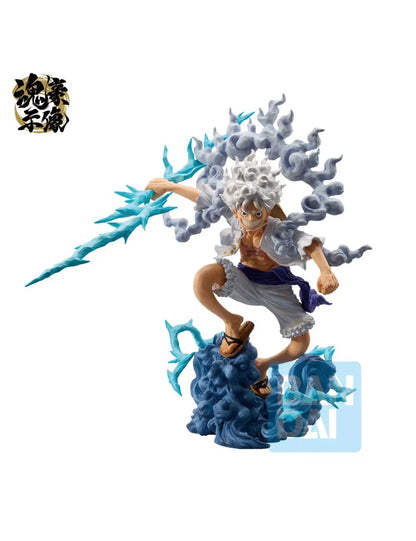 Bandai Ichibansho One Piece Ex Devils Monkey D. Luffy Gear 5 - Statua 22 cm