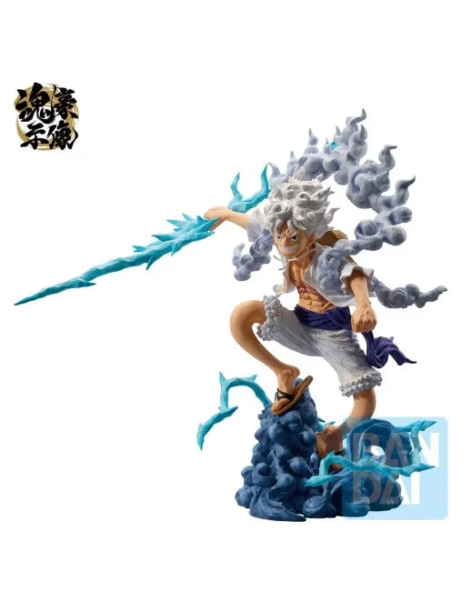 Bandai Ichibansho One Piece Ex Devils Monkey D. Luffy Gear 5 - Statua 22 cm