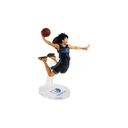 Banpresto One Piece x NBA Master Stars Piece Monkey D. Luffy Memphis Grizzlies Figure 17cm