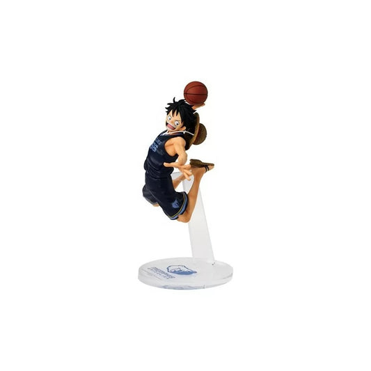Banpresto One Piece x NBA Master Stars Piece Monkey D. Luffy Memphis Grizzlies Figure 17cm