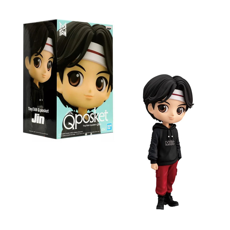 Tinytan Mic Drop Jin Q Posket Figura 14cm Banpresto
