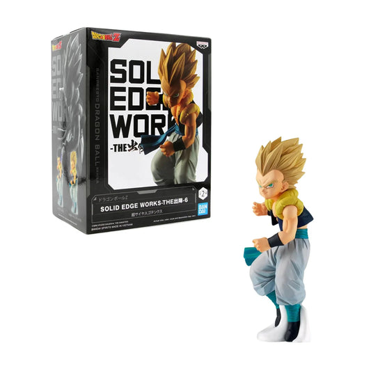 Dragon Ball Z Solid Edge Works Figura Gotenks Super Saiyan 13cm Banpresto
