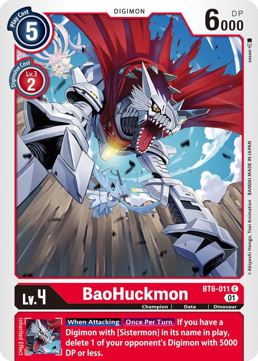 BaoHuckmon BT6-011 [ Inglese / Giapponese ]
