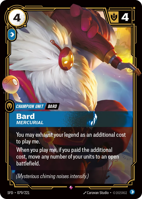 Bard - Mercurial (RARE) [ Inglese / Cinese Semplificato ]