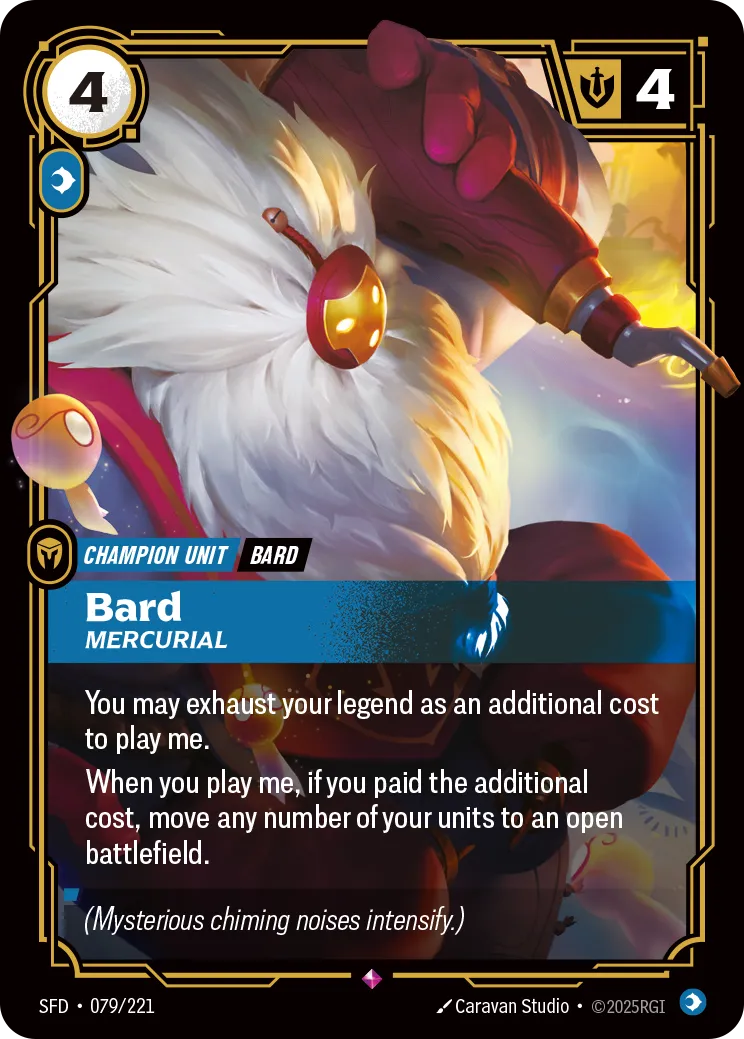 Bard - Mercurial (RARE) [ Inglese / Cinese Semplificato ]