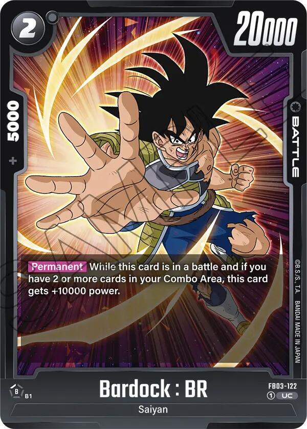Bardock : BR FB03-122 [ Inglese / Giapponese ]