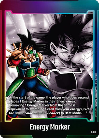 "Bardock" Energy Marker E-63 [ Inglese / Giapponese ]