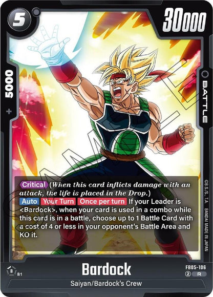 Bardock FB05-106 [ Inglese / Giapponese ]