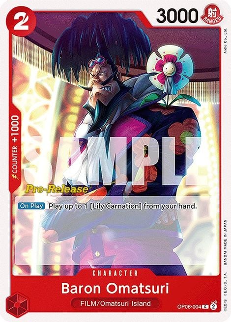 Baron Omatsuri OP06-004 [ Inglese / Giapponese / Francese / Cinese Semplificato ]