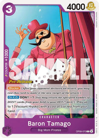 COMMON - (Pre-Release Stamp) - OP-08: Two Legends Promos