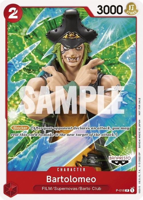 Bartolomeo P-018 [ Inglese / Giapponese / Francese / Cinese Semplificato ]
