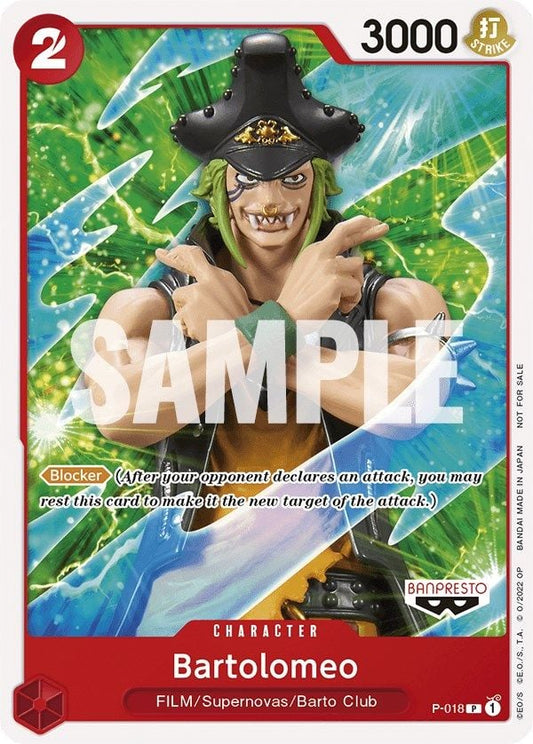 Bartolomeo P-018 [ Inglese / Giapponese / Francese / Cinese Semplificato ]