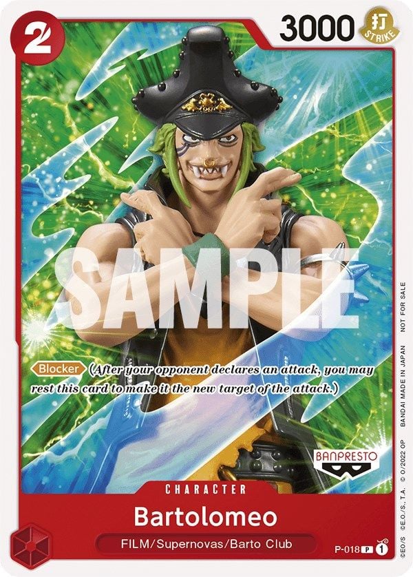 Bartolomeo P-018 [ Inglese / Giapponese / Francese / Cinese Semplificato ]