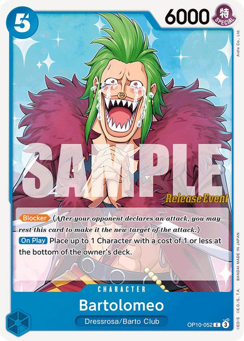 Bartolomeo OP10-052 [ Inglese / Giapponese / Francese / Cinese Semplificato ]