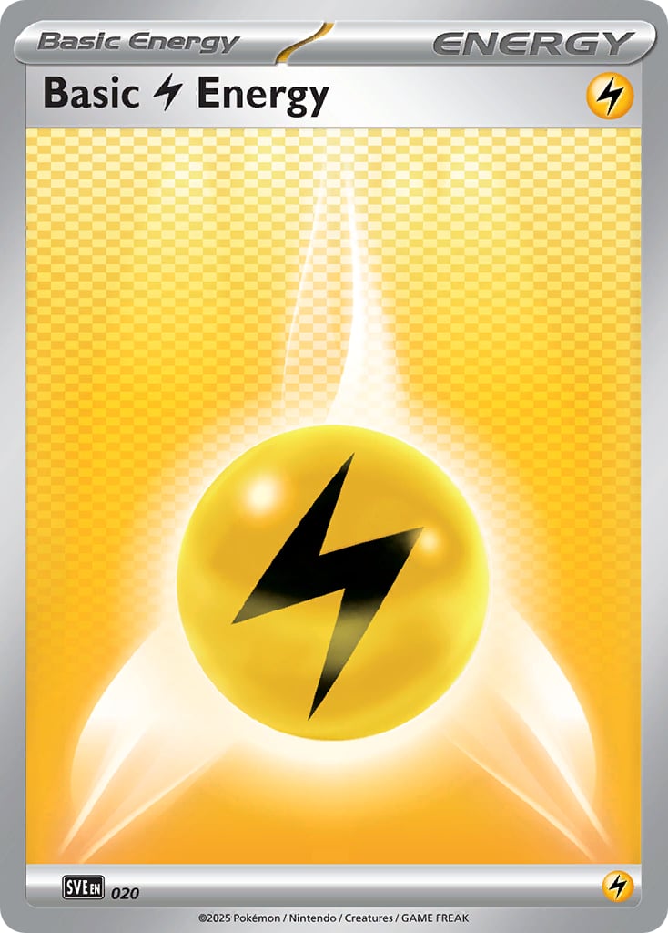 Basic Lightning Energy - Scarlet & Violet Energies SVE 020 [ Inglese ]
