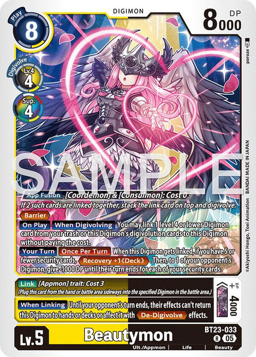 Beautymon BT23-033 [ Inglese / Giapponese ]
